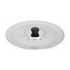 1 x Stainless Steel Lid - Universal Protection Against Splashes