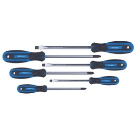 Hyundai 59407 6-Piece Magnetic Screwdriver Set Chrome Vanadium