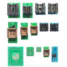 XGOIENZI 14pcs SOP scoket MCU Test Socket Programming Adapter IC Chip avr Programmer for Programmer Xgecu T48 T56 TL866ii Plus RT809H RT809F EZP Universal Pro