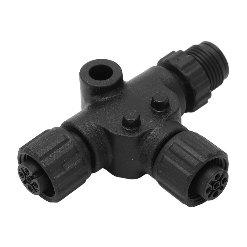 for NMEA 2000 T Connector 3 Port 5Pin M12 Thread