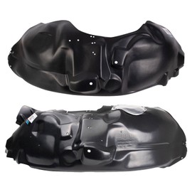 TRQ TRQ Front Inner Fender Liner Set Compatible with 2011 Ford F-150 FO1248155 FO1249138