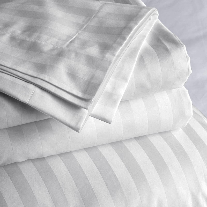 Imperial Rooms Duvet Cover Sets – Stripes Satin Quilt Cover