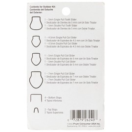 Dritz 313, Kit de reparación de Cremalleras para Exteriores