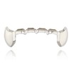 Psivika Gold Plated Shiny Hip Hop Teeth Grillz Caps Iced