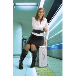 4 Pair All Navy Blue Premium Quality Extra Soft Compression Socks for Improved Circulation and Blood Flow (Medium/Large, All Navy Blue)