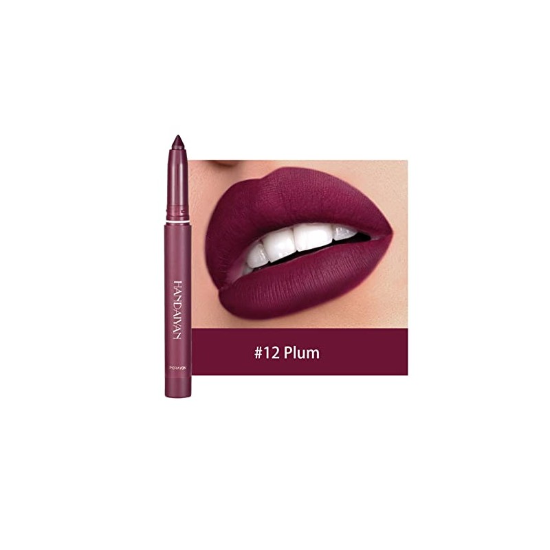 Daconovo Juego de lápices labiales de 6 colores Lápiz labial