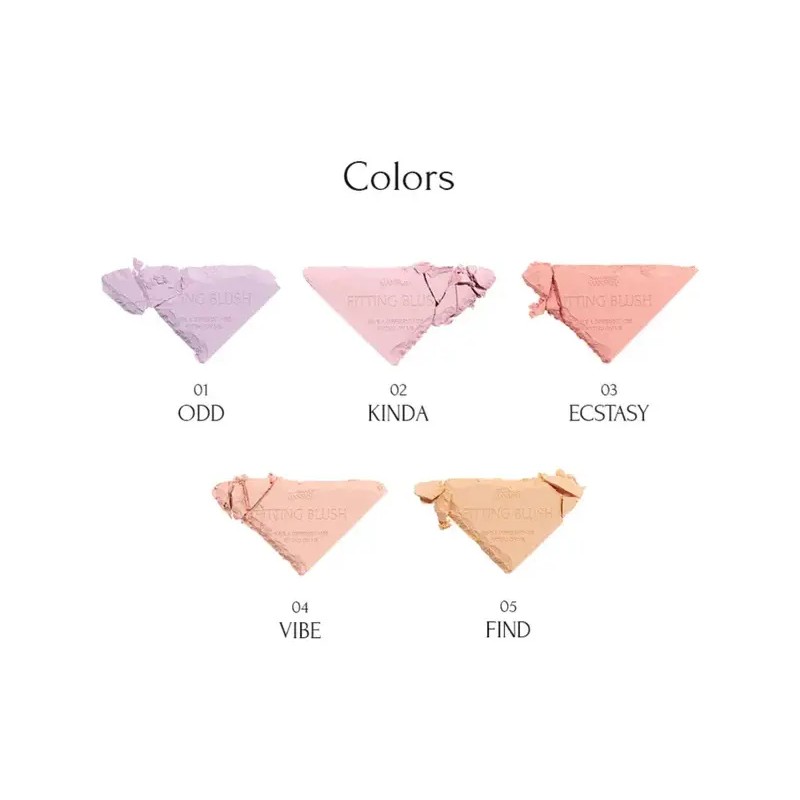 Rubor Fitting Blush Muzigae Mansion 02 Kinda Rosa 5g