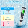 flintronic 4-in-1 PH Meter, PH/TDS/EC Temperature Tester with Backlight, 0-14