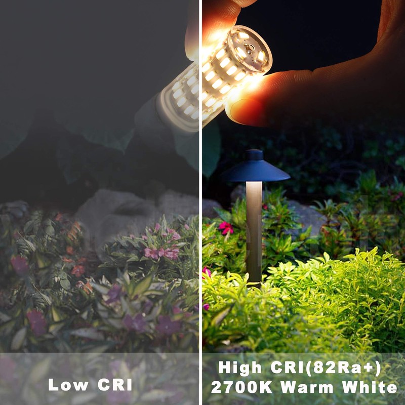 G4 T3 LED Landscape Bulbs 5W 12~24V, 40W 35W Halogen