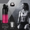 Sports Bottle with Fruit Container, 1 Litre (950 ml), Stainless