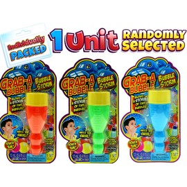 JA-RU Grab a Bubble Storm Touchable Bubbles Blowing Toy (1 Pack) I Hundred of Touching Bubbles Soap Solution Toy Favors I Party Favor Pinata Filler in Bulk 1508-1A