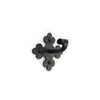 Rustic Spanish Club Wrought Iron Hook BHH2
