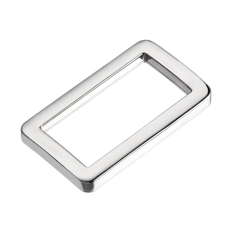sourcing map Metal Rectangle Ring Buckles 25.7x12.5mm for Bags Belts