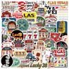 Pack of 50 Las Vegas Stickers Waterproof Aesthetic Cartoon Stickers