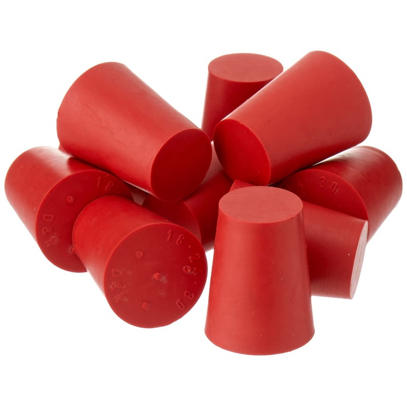 Neolab 1 1017 Rubber Plugs, 24 mm x 18 mm/30