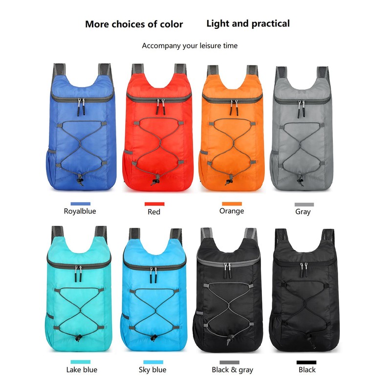 levayhill 16L Lightweight Foldable Hiking-Backpack Small Packable-Daypack For Travel,Ultralight Water-Resistant