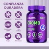 Polinicotinato Cromo 250 Mcg Suplemento Vegano Mineral Esencial Metabolismo Energía
