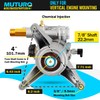 MUTURQ Vertical Pressure Washer Pump 7/8" Shaft, 3000 PSI, 2.5