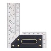 L Measurements Ruler Stainless Steel High Accuracy Carpenter Square Framing