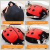 Wearable Ladybug Pillow Cute Warm Sleeping Wearable Plush Removable Oversized