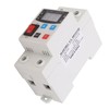 Over Under Voltage Protective Device Adjustable Auto Reset Protector 240V‑300V