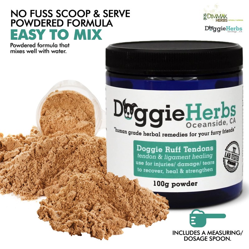 Certified Organic Dog Ligament and Tendon Healing - All Natural