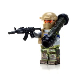 Battle Brick Collectible Ukrainian Army Anti-Tank Soldier Custom Minifigure