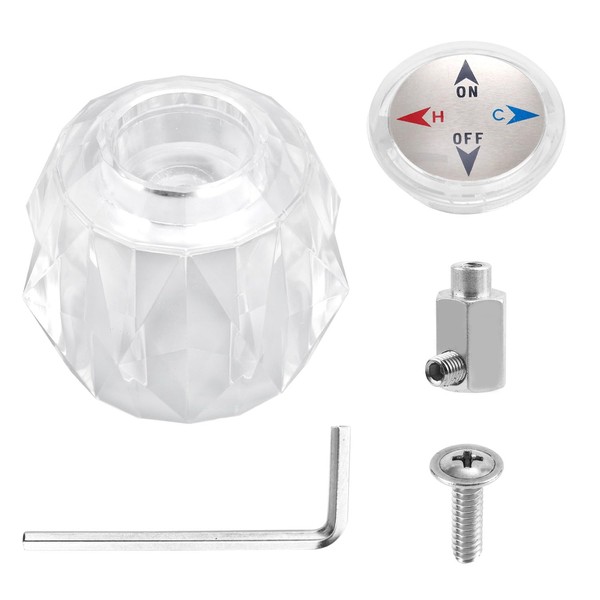 Goktvai RP41661 Shower Handle Replacement for Delta Peerless, Acrylic Shower