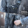 WYNEX Tactical Crossbody Sling Bag,Concealed Carry Bag for Men Women,Anti