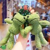 Amily Frog Plush Keychain, Matching, Fluffy, Cute, Teddy Bear, Stylish,