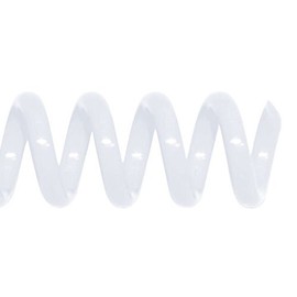 TruBind 7mm (9/32 in.) Spiral Binding Coils for Reports, Presentations and Proposals | 4:1 Pitch | 12 in. Length | White | 42 Sheets Binding Capacity | 100 Pack