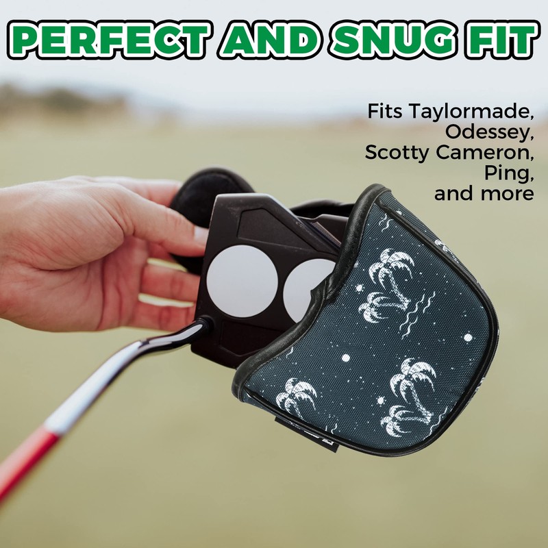 VIXYN Mallet Putter Cover - Cool Putter Cover - Mallet
