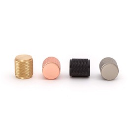 [HLC] Furniture Knobs - Modern Furniture Hardware - Cupboard Cabinet Handles Drawer Pulls [18mm/Brushed Brass]