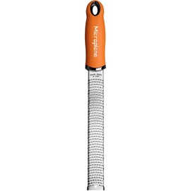 Microplane Premium Classic Series Zester Grater, 18/8, Orange