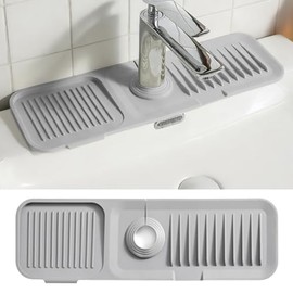¡Organiza tu hogar con AHILAX! Descubre la solución que Diseño antisalpicaduras: este tapete de silicona para cocina para grifo de fregadero presenta un diseño de.