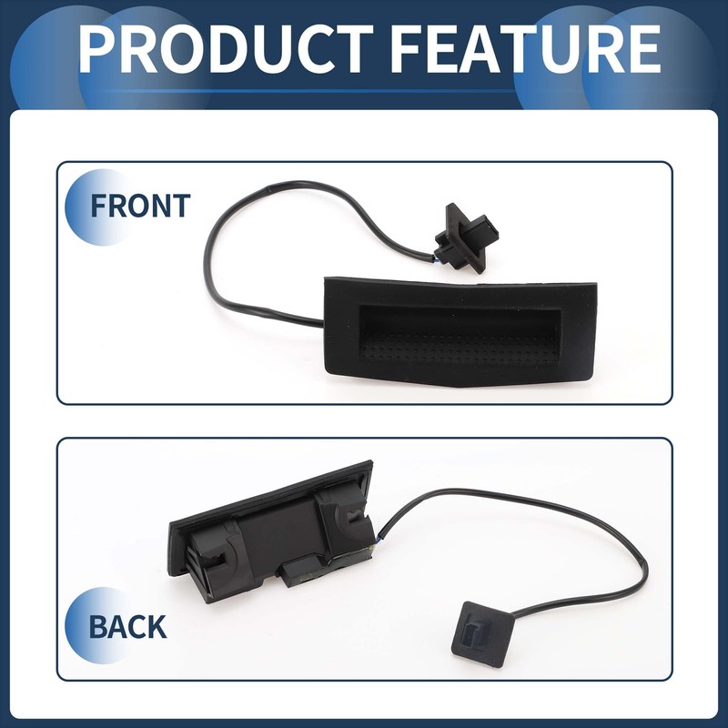 INFINAUTO Tailgate Trunk Release Switch Rear Trunk Lid Lock Boot