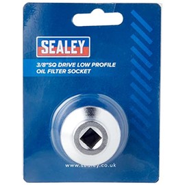 Sealey SX112 Low Profile Oil Filter Socket 3/8 Drive 27mm