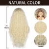 Sapphirewigs Curly Lace Front Wigs For Black Women Long Loose