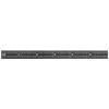Fowler 52-307-006 Flexible Black Steel EZ Read Rule, 6" Length, 1/2" Width, 0.020" Thickness, 5R Graduation