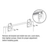 Prime-Line N 6500 Front Closet Door Roller with 1/4 In.