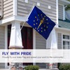 Anley Fly Breeze 3x5 Foot Indiana State Flag - Vivid