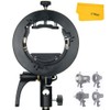 Godox S2 New S-type Flash Holder Bracket Bowens Mount for