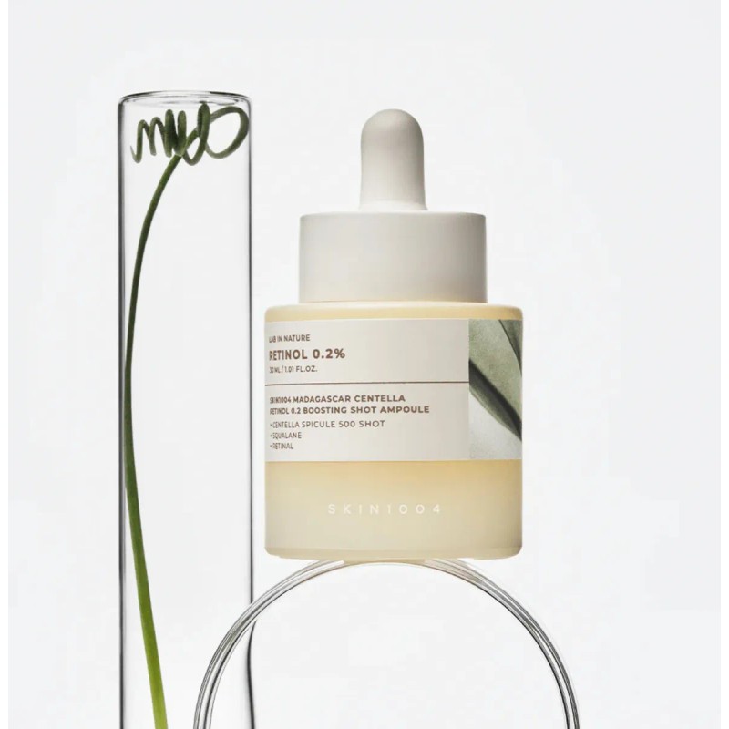 Skin1004 Madagascar Centella Retinol 0.2% Boosting Shot 30ml Todo Tipo