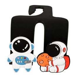 FELTECHELECTR Car Hook Interior Car Accessories Seat Back Hanging Dual Auto Hooks Purses for Bags Headrest Hook Car Hat Holder Car Purse Hook Car Hanger Car Bag Hooks Purse Car Holder PVC