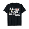 Retro Groovy Relax Piper Is Here Funny Mother's Day Name