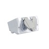 Surface-Mounted Wet Room Schuko Sockets 1-Way or 2-Way IP66 Even