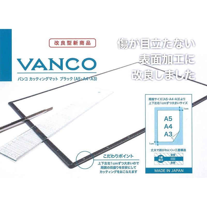 Banco Cutting Mat A5 Black 32185