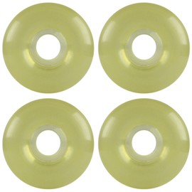 Dura Rollers 54mm Yellow Gel Skateboard Wheels