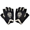 Bianchi JP203R2101BKSV4 Gloves, Advance, Summer Gloves, Black/Silver, Size L