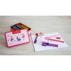 Faber-Castell 155534 - Filzstifte Connector Ballerina Etui mit 33 Stiften
